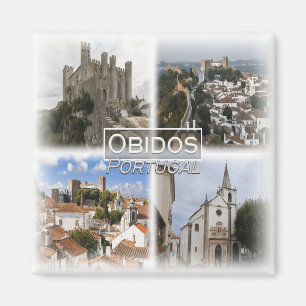 Imán PT0037 Europa, Portugal, Obidos, nevera
