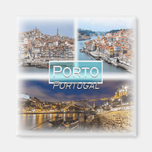 Imán PT0042 Europa, Portugal, Oporto, nevera