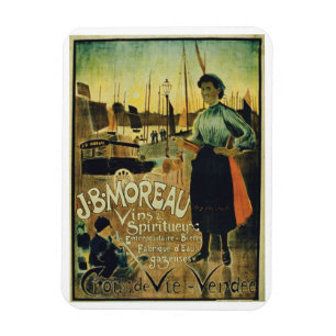 Imán Publicidad de poster "Croix de Vie", hecho por