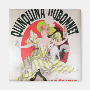 Imán Publicidad de poster Quinquina Dubonnet