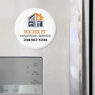 Imán Publicidad de servicio de Handyman