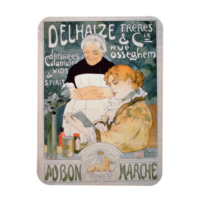 Imán Publicidad para Delhaize, Brothers and Co. (Vertical)