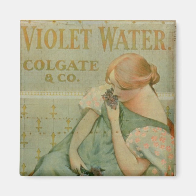 Imán Publicidad poster 'Agua Violeta', de Colgate & Co (Frente)