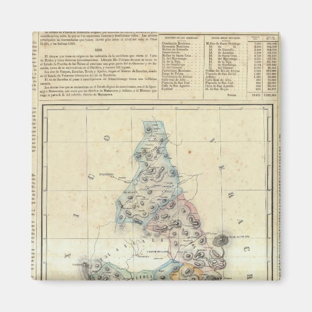 Imán Puebla, México 2 (Frente)