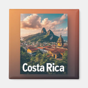 Imán Pueblo costero tropical de Costa Rica