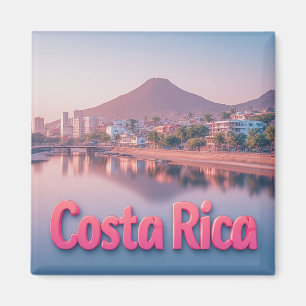 Imán Pueblo costero tropical de Costa Rica