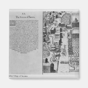 Imán Pueblo indio de Secoton