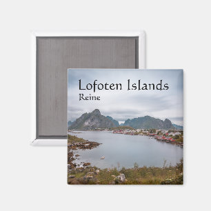 Imán Pueblo pesquero Reine, Islas Lofoten