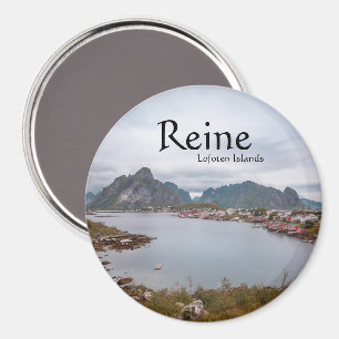 Imán Pueblo pesquero Reine, Islas Lofoten
