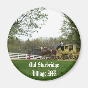Imán Pueblo viejo de Sturbridge