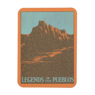 Imán Pueblos antiguos de Taos Nuevo México, arte de car