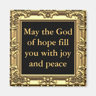 Imán Puede dios bendecirle con alegría y paz