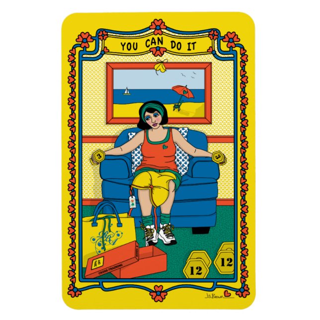 Imán Puede Hacer Refrigerador It_B_4x6 (Vertical)