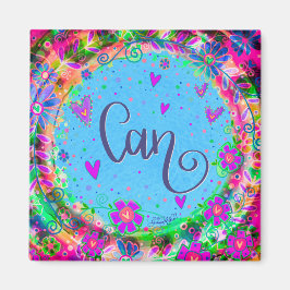 Imán ¿Puede la Bonito divertirse de la floral y moderna