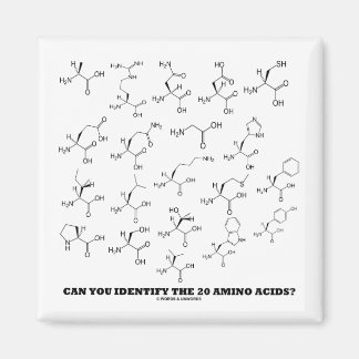 Imán ¿Puedes Identificar Los 20 Ácidos Amino? (Química)