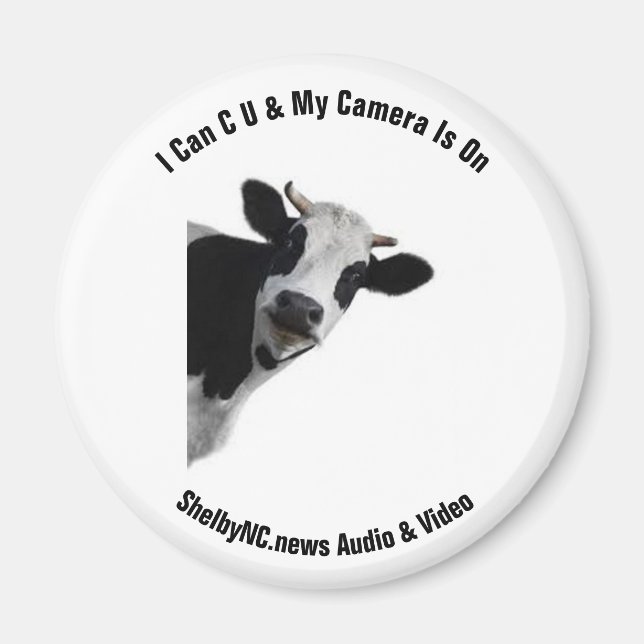 Imán Puedo C U Y Mi Cámara Está En El Magnet (Frente)