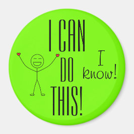 Imán PUEDO HACER Motivadoras Palabras Positivas