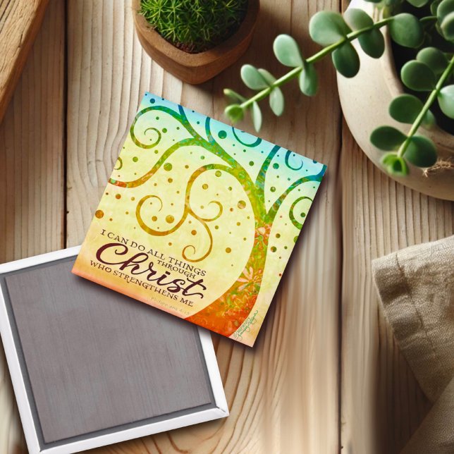 Imán Puedo Hacer Todas Las Cosas A Través De La Inespir (Subido por el creador)