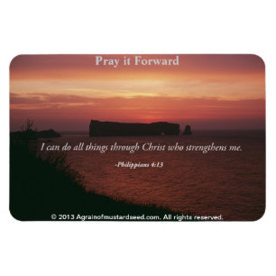 Imán Puedo hacer todas las cosas Cita Biblia