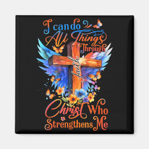 Imán Puedo hacer todas las cosas por medio de Cristo qu