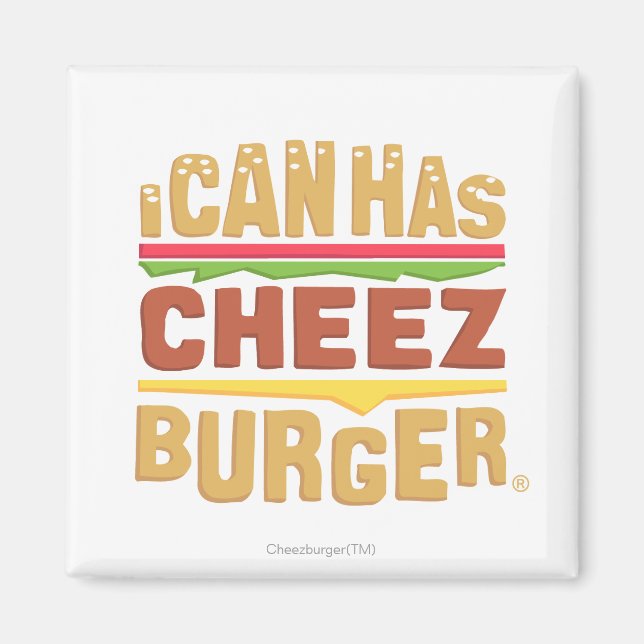 Imán Puedo Tener Cheezburger (Frente)