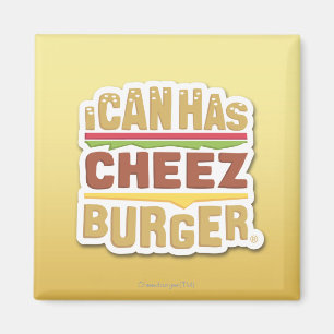 Imán Puedo tengo Cheezburger (la sombra)
