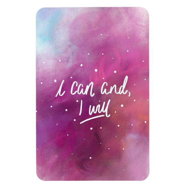 Imán Puedo y lo haré (Vertical)