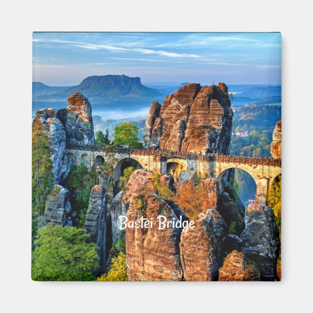 Imán Puente Bastei, Saxon, Suiza (Frente)