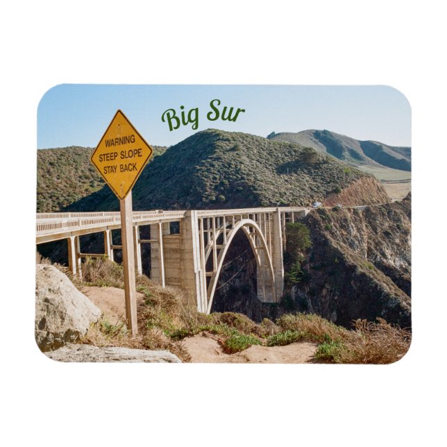 Imán Puente Bixby Big Sur California (Horizontal)