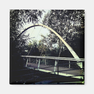 Imán Puente blanco