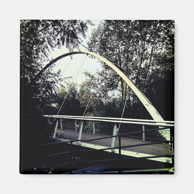 Imán Puente blanco (Frente)