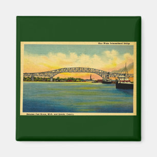 Imán Puente Bluewater Puerto Huron Michigan