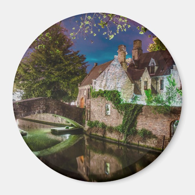 Imán Puente Bonifacius en Brujas (Frente)