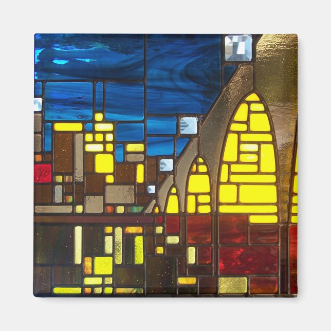 Imán Puente de arco de piedra (Frente)