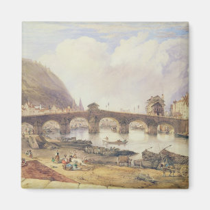 Imán Puente de arcos, Lieja