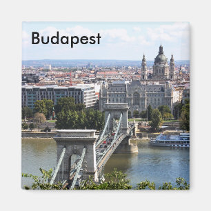 Imán Puente de cadena de Szechenyi, Budapest, Hungría,