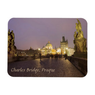 Imán Puente de Charles, foto del recuerdo de Praga