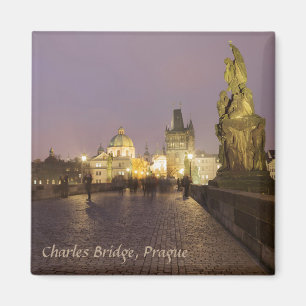 Imán Puente de Charles, foto del recuerdo de Praga