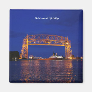 Imán Puente de elevación aérea Duluth y John G. Munso