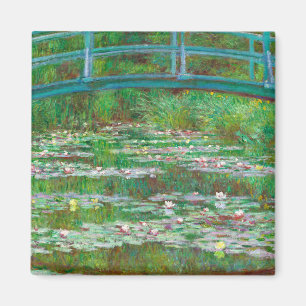 Imán Puente de fútbol japonés, 1899, por Claude Monet