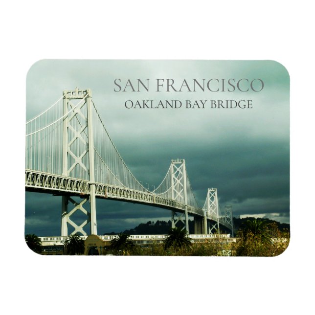 Imán Puente de la Bahía Oakland San Francisco (Horizontal)