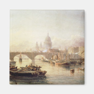 Imán Puente de la catedral y de Londres de San Pablo