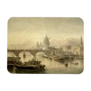 Imán Puente de la catedral y de Londres de San Pablo