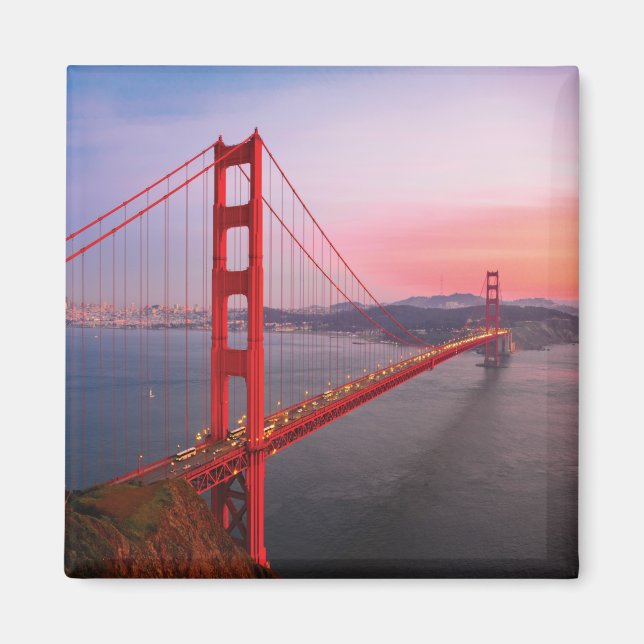 Imán Puente de la puerta de oro tira almohada (Frente)