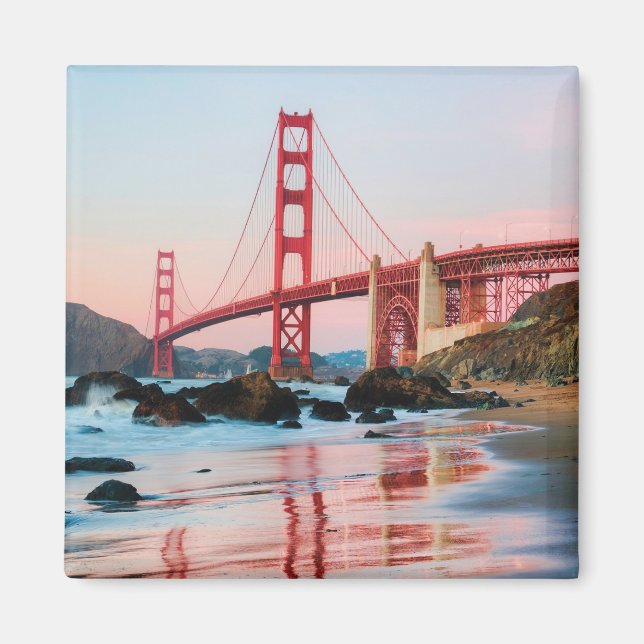 Imán Puente de la puerta de oro tira almohada (Frente)