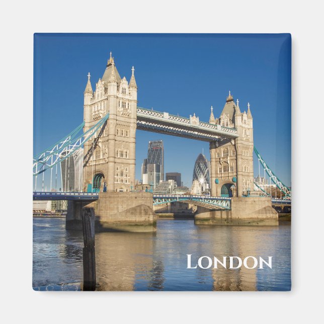Imán Puente de la Torre Londres Nevera (Frente)