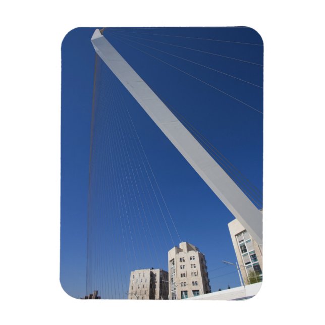 Imán Puente de las Cuerdas de Jerusalén (Vertical)