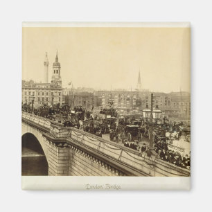 Imán Puente de Londres, c.1880 (foto de la sepia)