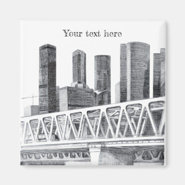 Imán Puente de metro (Frente)