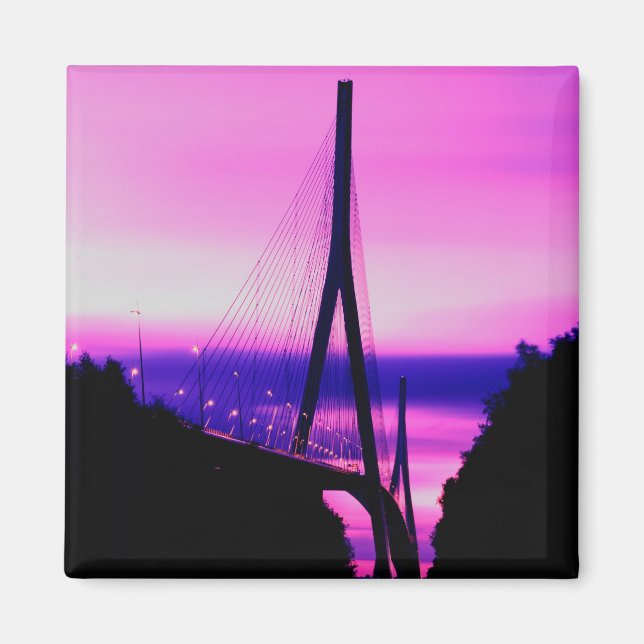 Imán Puente de Normandía, Le Havre, Francia 2 (Frente)